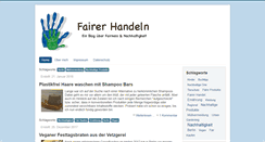 Desktop Screenshot of fairer-handeln.info