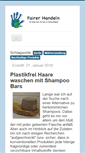 Mobile Screenshot of fairer-handeln.info