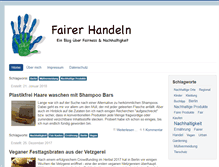 Tablet Screenshot of fairer-handeln.info